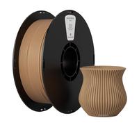 kexcelled PETG Fiberglass Filament pour Imprimante 3D 1,75 mm +/- 0,03 mm, Résistant aux Basses Températures, Convient à la Plupart des Imprimantes FDM, Bobine de 1 kg (2,2 lbs), Macchiato