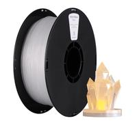 kexcelled PETG Filament pour Imprimante 3D 1,75 mm +/- 0,03 mm, Résistant aux Basses Températures, Convient à la Plupart des Imprimantes FDM, Bobine de 1 kg (2,2 lbs), Blanc Transparent Diffus