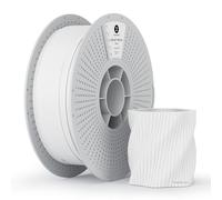 kexcelled PETG Mat Filament 1,75 mm +/- 0,03 mm, Finition Mate Douce et Antireflet, Résistance Chimique, Bobine Amovible, 1 kg Matériau Esthétique pour Imprimantes 3D FDM, Blanc