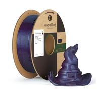 kexcelled PLA Streams Filament d'impression 3D 1,75mm +/- 0,03mm, Effet de Flux Semblable à une Aurore, Couleur Changeante avec la Lumière, Brillant et Scintillant, Bobine de 1kg, Violet Aurore