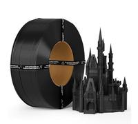 kexcelled Recharge de Filament PLA Noir pour Imprimante 3D 1,75mm 1kg | Couleur Vive, Haute Stabilité et Ténacité, Recharge pour Bobine Réutilisable, Compatible avec la Plupart des FDM et AMS