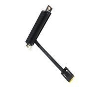 KEXIAO Adaptateur de câble d'extension PCIe 16X, extension de 270 degrés, vitesse rapide pour câble de conversion PCIE composant PC