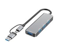 KEXIAO Adaptateur USB C multi-ports USB C avec extension USB 3.0 PD100W pour ordinateur de bureau, ordinateurs portables, téléphones portables et tablettes