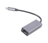 KEXIAO Adaptateur USB C vers RJ45 Ethernet 10 Gbit/s Port Gigabit en aluminium Transfert de données rapide pour ordinateur portable PC