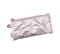 KEXIAO Bows Petit Porte-monnaie Trousse Portable Portefeuilles Matelassés Porte-monnaie Porte-monnaie Petit Porte-monnaie Changement Facile Porte-monnaie Trousse de maquillage, rose bonbon, 20 x 9 cm