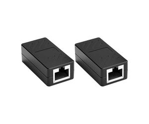 KEXIAO Coupleur RJ45 Gigabit Ethernet Extender Adapter Prend en charge Cat7 Cat6 Cat5e Cat5 Câble pour Home Office Networking Extension
