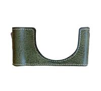 KEXIAO Demi-étui en cuir PU pour appareil photo ZV1M2/ZV1F avec ouverture par le bas Accès facile à la batterie Protection pratique