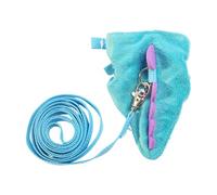 KEXIAO Ensemble harnais et laisse pour petit animal domestique sans danger pour chiots et autres animaux de compagnie