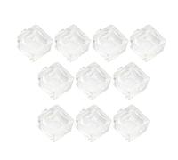 KEXIAO Lot de 10 commutateurs de clavier mécanique, outil de test à 1 clé, porte-clés translucide, jouet pour la personnalisation