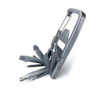 KEXIAO Outil multifonction 13 en 1 - Porte-tournevis standard pliable - Ouvre-bouteille d'extérieur