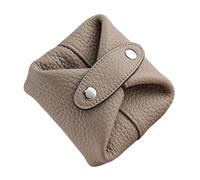 KEXIAO Porte-monnaie élégant avec fermeture à boucle, organiseur compact en polyuréthane, porte-cartes, clés organisées pour les voyages essentiels