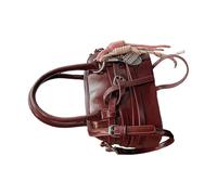 KEXIAO Sac à bandoulière rétro réglable spacieux en cuir synthétique pour femme - Pour le bureau, les trajets et les loisirs