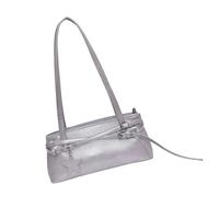 KEXIAO Sac à main tendance pour femme, assorti au portefeuille sous les bras, sac à bandoulière tendance, sac de trajet élégant pour un usage quotidien, pourpre, 14x30.5x8.5cm
