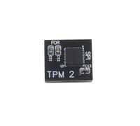 KEXIAO TPM 2.0 Module de Sécurité 12 Broches SPI Interfaces Carte de Sécurité de Cryptage pour Carte Mère