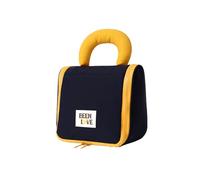 KEXIAO Trousse de toilette à suspendre avec crochet de suspension - Trousse de toilette de voyage - Organisateur cosmétique - Organiseur de maquillage - Imperméable - Pour femme, bleu, as show