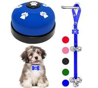 KEXIAVA Lot de 2 sonnettes de porte pour chien, sonnette de porte pour chien pour aller à l'extérieur, cloches de train pour chiens pour sonner pour aller au pot, cloches d'entraînement aux toilettes
