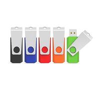 KEXIN Cle USB 32Go Lot 5 Clé USB 3.0 5 Couleurs Clef USB Pendrive USB Flash Drive Mémoire de Stockage Clés USB 16Go pour Ordinateur TV/Voiture - Multicolore