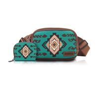 Kexpery Boho Sac à bandoulière avec Petit Sac à Main Sac Banane Tendance avec Sangle réglable pour Femme pour Festival, et Concerts (06)