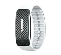 Kexpery Bracelet anti-moustiques à ultrasons étanche pour enfants et adultes, bracelet anti-piqûres de moustiques rechargeable pour le camping, la pêche, les sports de plein air (blanc)