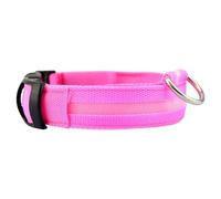 Kexpery Collier LED clignotant pour chien rechargeable par USB - Pour que vos chiens soient vus la nuit - Veilleuse de sécurité pour chiens de petite, moyenne et grande taille