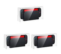 Kexpery Étui Transparent en Acrylique pour Switch2 Couvercle Protection poussière Dock intégré et Display Clair sans Installation