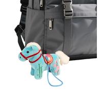 Kexpery Figurine Mascotte du Cheval 2026, pour décoration de Sac, Maison (Cheval phénix Blanc)