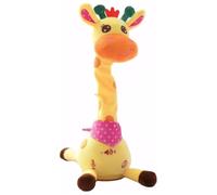Kexpery Giraffe Parlante Dansante Électronique Peluche pour Enfants avec Contrôle du Volume Idée Cadeau pour Bébé et Nourrissons