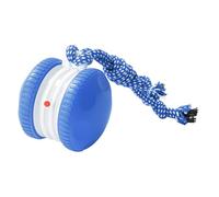 Kexpery Jouet interactif pour Chien avec Corde, Boule roulante électrique Automatique pour Chiot (Bleu)