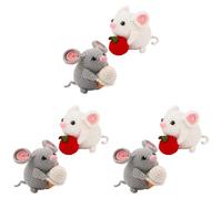 Kexpery Kit De Poupée Souris DIY Au Crochet en Laine Acrylique Poupée