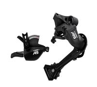 Kexpery Kit Dérailleur Arrière Vtt Longue Chappe 3x9 27 Vitesses | A5 Dérailleur Arrière Longue Chappe Avec Levier Droit Pour Vtt Compatible Et Contrôle Stable En Terrain Varié