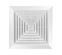 Kexpery Ventilateur de plafond extracteur d'air avec télécommande pour salle de bain cuisine silencieux design élégant