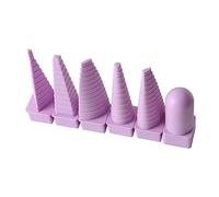 Kexpsogy Lot de 6 tours de quilling - Plusieurs formes - Outil de production manuelle - Art et artisanat - Fil de papier