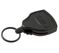KEY-BAK Porte-clés extensible Super Duty - Corde 90 cm, rétraction automatique, noir