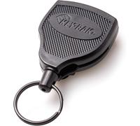 Key-Bak Schlüsselrolle Stabil Kevlarseil Bis Zu 15 Schlüssel Mit Clip, Schwarz, Kb Super 48, 3.2x12.1x18