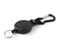 Key-Bak Uni corde stable en kevlar jusqu'à 15 clés avec mousqueton noir, KB 488 Securit, multicolore, taille unique