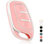 Key Case For Mg Mg4 Mg5 Mg6 Mg Zs Ev Hs Ehs Zx Gt Roewe Rx3 Rx8 Erx5 Rx5 I6 I5 Key Protector Car Key Cover Key Accessory Car Remote Control Key Pink Silver