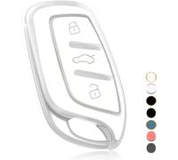 Key Case For Mg Mg4 Mg5 Mg6 Mg Zs Ev Hs Ehs Zx Gt Roewe Rx3 Rx8 Erx5 Rx5 I6 I5 Key Protector Car Key Cover Key Accessory Car Remote Control Key White Silver