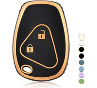 Key Case For Renault Clio Modus Twingo Kangoo Master Traffic Dacia Logan Sandero Opel Protector Car Key Cover Accessory Car Key Remote Control Key Black Gold
