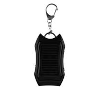 Key Chain De Banque D'énergie Solaire - Porte-clés De Chargeur De Téléphone Solaire De 1500mAh avec 3 LED Imperproof Portable Portable Pannel Solar Panners, Camping Survival Gear