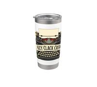 KEY CLACK CREW Machine à Écrire Écriture Analogique Gobelet isotherme en acier inoxydable double paroi