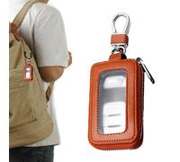Key Falladay de la voiture - Étui clé pour les clés de voiture - Étui en cuir avec crochet métallique | Course clés intelligent avec poche zip | Porte-comté et portefeuille pour les clés à distance