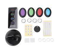 Key Finder 100ft Working Gamme 1 Transmetteur 4 Récepteurs Locator de clé sans Fil avec lumière LED pour Les Bagages pour Animaux de Compagnie du Sac à Main