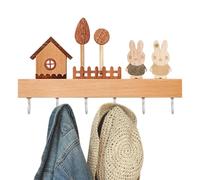 Key Hook Holder For Wall | Towels Hooks Showers Wood Clothes Hooks H