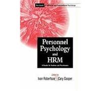 Key Issues in Industrial and Organizational Psychology, Personnel Psychology and Human Resources Management Cooper, Cary, Robertson, Bengt Ed. (Auteur)