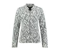Key Largo Cardigan 'Cosmic' gris / blanc, Taille M