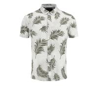 Key Largo Chemise beige / vert foncé, Taille XXL