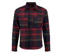 Key Largo Chemise ' ZERMATT ' gris chiné / rouge chiné, Taille L