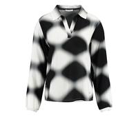 Key Largo Chemisier 'MINERVA' noir / blanc, Taille XS