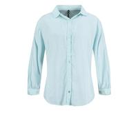 KEY LARGO Col en V Malena Blouse, Bleu Clair (1216), S Femmes