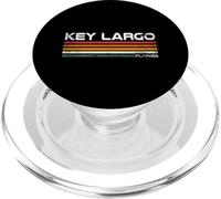 Key Largo Florida Keys Clé rétro Largo FL PopSockets PopGrip pour MagSafe